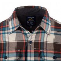 Helikon Greyman Shirt Nylon Sorona Blend - Foggy Meadow Plaid - XS