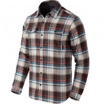 Helikon Greyman Shirt Nylon Sorona Blend - Foggy Meadow Plaid - L