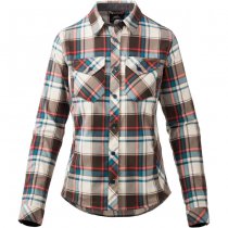 Helikon Marigold Woman's Shirt - Foggy Meadow Plaid - M