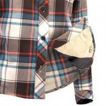 Helikon Marigold Woman's Shirt - Foggy Meadow Plaid - L