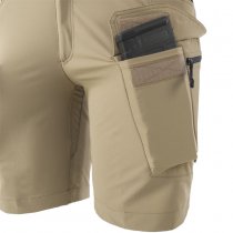 Helikon Women's OTS Outdoor Tactical Shorts 8.5 - Taiga Green / Black - S