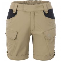 Helikon Women's OTS Outdoor Tactical Shorts 8.5 - Taiga Green / Black - XL