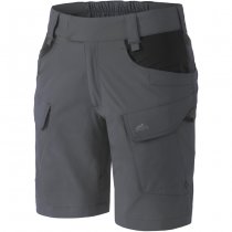 Helikon Women's OTS Outdoor Tactical Shorts 8.5 - Shadow Grey / Black