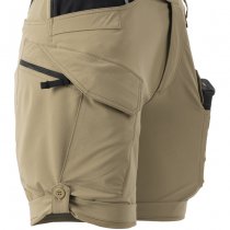 Helikon Women's OTS Outdoor Tactical Shorts 8.5 - Shadow Grey / Black - 3XL