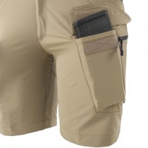 Helikon-Tex Women's OTS Outdoor Tactical Shorts 8.5 - Black / Shadow Grey - S