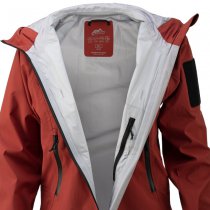 Helikon Squall Women's Hardshell Jacket - TorrentStretch - Crimson Sky - XS